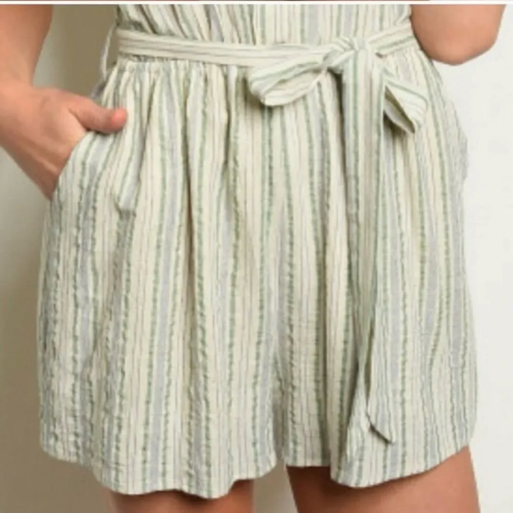 Lelis Romper Plaid Style  - Picture 2 of 16